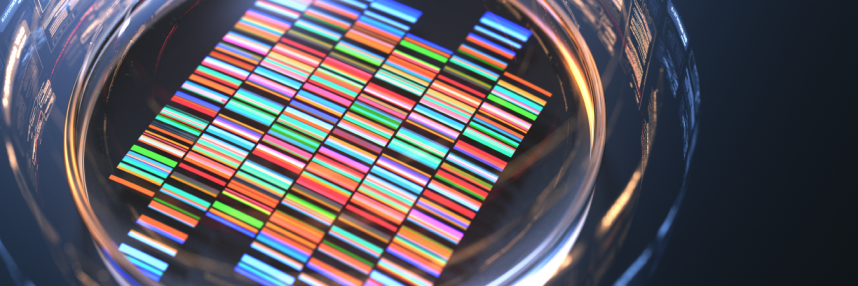 Interpretation of genomic data surrounded by circular screens